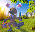 Easter Plat by Krezz and ElfenSciuridae by BillyPlats