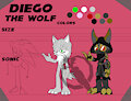 Diego The Wolf Ref - Comm by OriginalCarrot by EmpireOfTheEgg