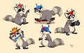 Sheriff Raccoon by pandapaco
