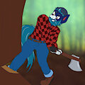 Azulito Lumberjack by pdude