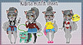 Kibita Outfit Ref Sheet 💜✨ by Kibanz
