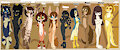 *ADOPTABLES*_Egyptian cubs by Fuf