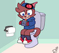 Gaming on the Crapper by DanFitz