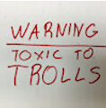 WARNING: Toxic to Trolls (FREE USE) by ZwolfJareAlt306