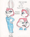 Who framed jack rabbit?-Clarice Rabbit by nanokoex