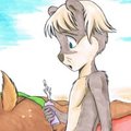 Jane at the Beach by RisingDragon