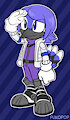 Sonic-style Space-cadet - By Pukopop by ChinookOrca