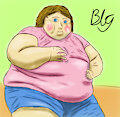 POV - You said she has a cute belly by BiggestLittleGirl