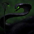 Black cobra staff by IceerTH