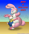Jimmy and Balloon Bunny Side View [c] by Aldo5037