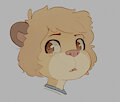 Retro Lion Boy by skidoo