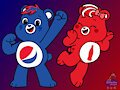 Pepsi Bear and Coke Bear, the duo by SebGroupArts2009