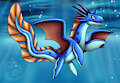 Underwater Dragon by Kanrei