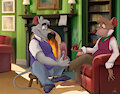 Gentlemans Hospitality - Great Mouse Detective by kezmmar