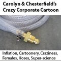 Carolyn & Chesterfield's Crazy Corporate Cartoon by Meridianbat