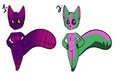 Floaty Head MouthTail Thingies - Adopts by TattooedRat