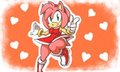 Amy Rose Colors 3DS Drawing by Argento
