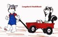 Husky powered Wagonride by Dash