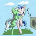 Lyra and Scratch by draneas