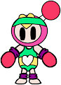 Pretty Bomberman Aerobics Costume