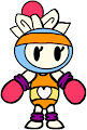 Aqua Bomberman Aerobics Costume