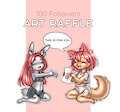 100 Followers Art Raffle ❤️