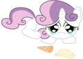 Crying Sweetie Belle  by Leprechaun