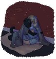 Cuddling for warmth by Koakai