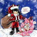 MERRY CHRISTMAS by PinkTheHedgehog