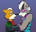 More Fox and Wolf by CirrusKitfox