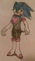 TG Sonic in Rouge's clothes by TwilightA5LtheHedgehog