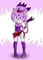 Blaze's new outfit :Argento's event: by BlueChika