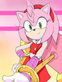 Sonic Boom - Amy sketch colored by randomguy999