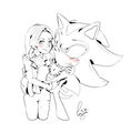 A picture of me and Shadow!^///^
