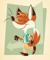 Retro Fox by ZipFox