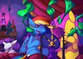 Commission - Hookah Ponies by tingtongten