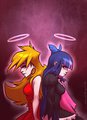 30min Challenge - Panty and Stocking by atryl