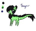 Saynir the dragon pony by BluebellTheVixen