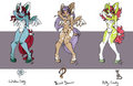ADOPTABLES .: My Little Sexy Ponies :. by lfraysse