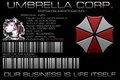 Umbrella Corp. Bage by PirateTiggur